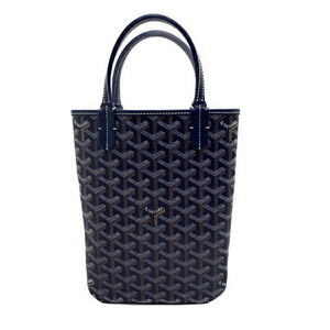 Goyard Poitiers Handbag Blue Marine